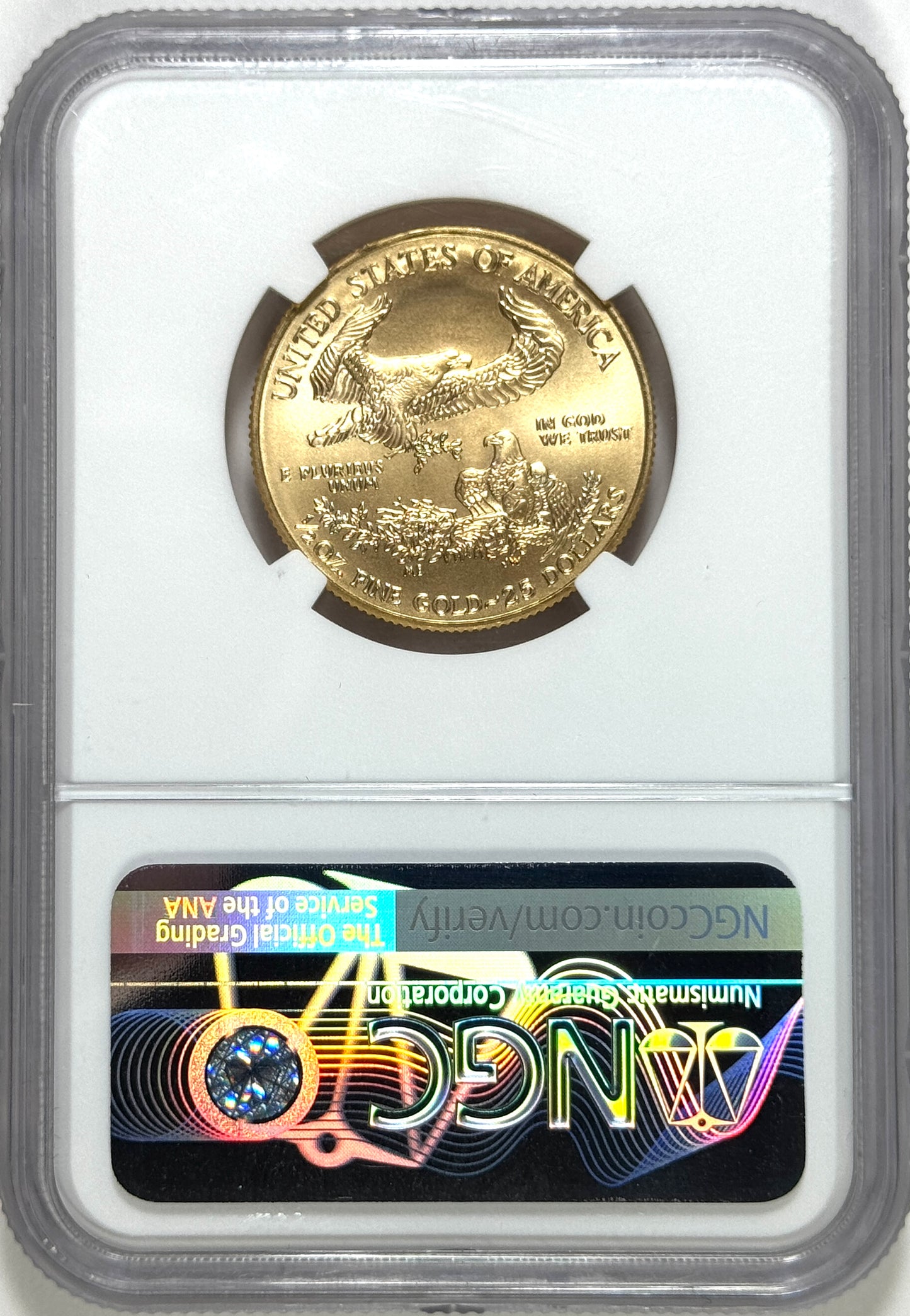 2020 $25 Gold Eagle 1/2 oz Gold Coin NGC MS70 First Day of Issue - Moy Label