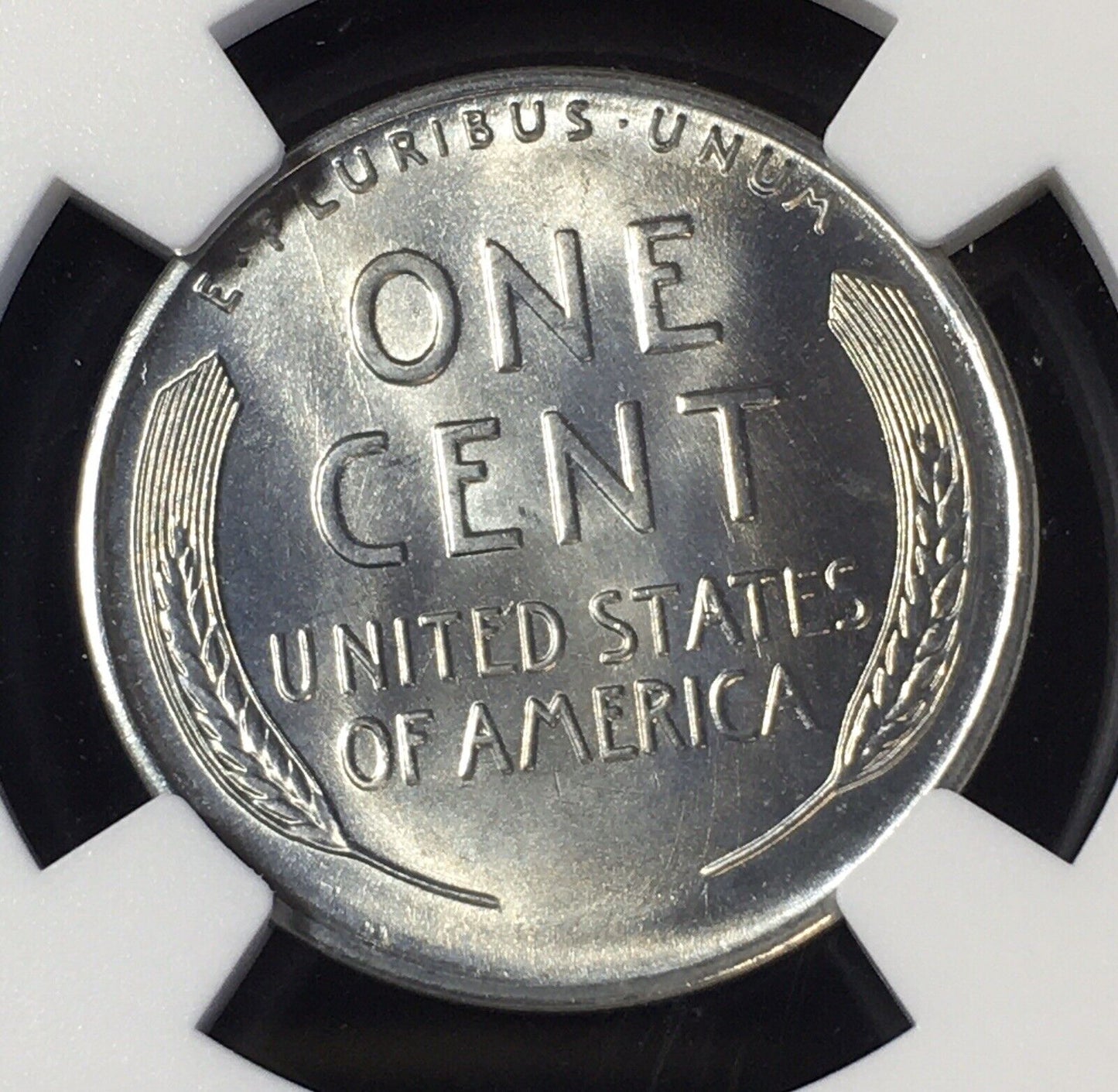 1943-D Lincoln Wheat Cent Steel Cent NGC MS67