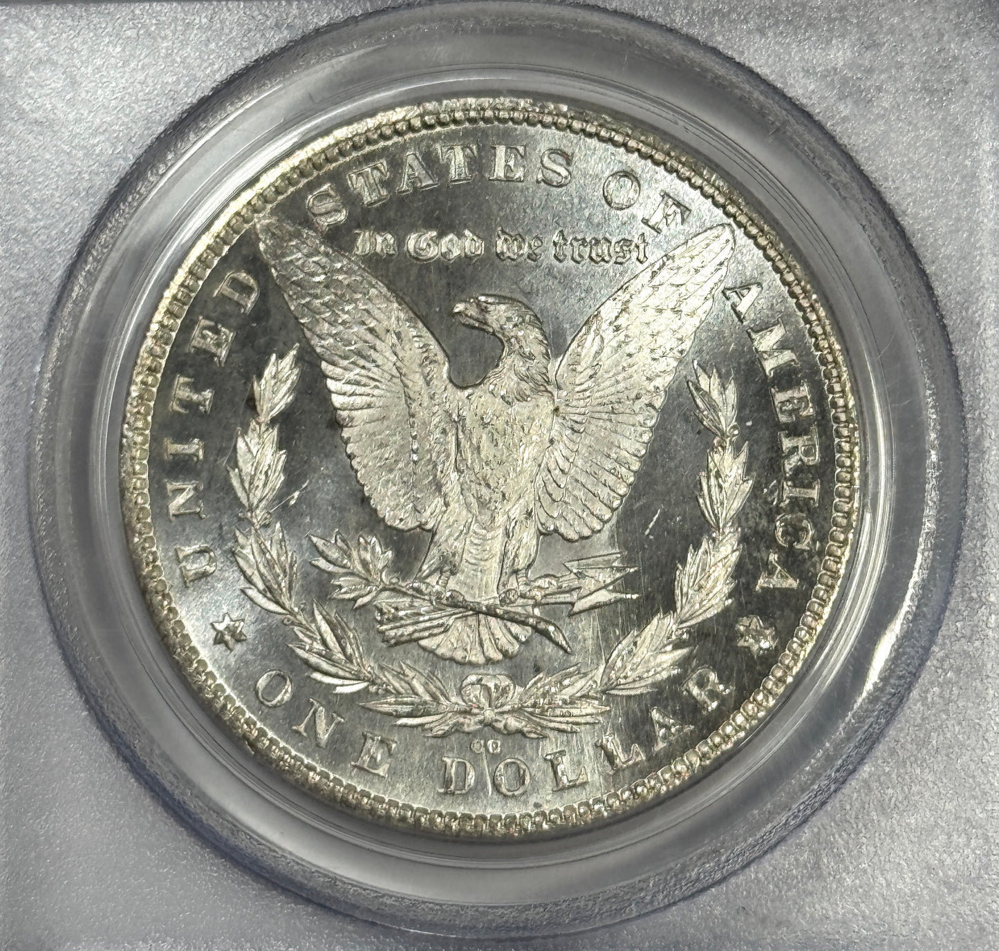 1880-CC Proof-Like Morgan Silver Dollar PCGS MS64PL 8/Low 7 - Key Date