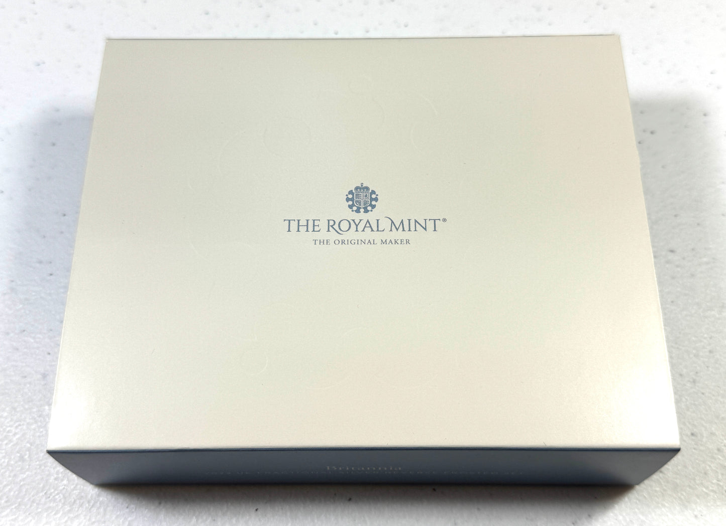 2023 UK Britannia Fractional Silver Proof Reverse Frosted 4-Coin Set Box & Coa