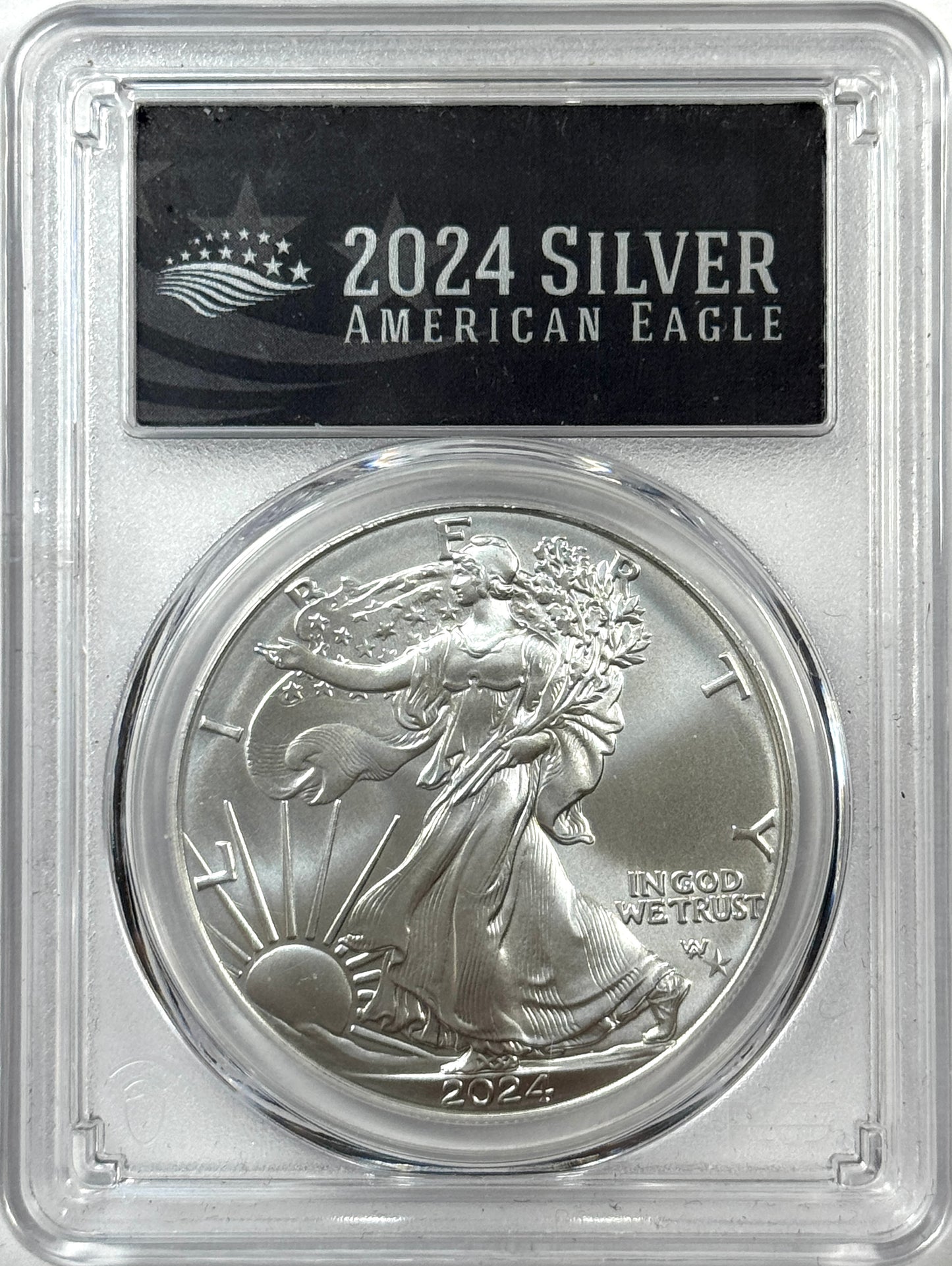 2024-P American Silver Eagle Star Privy - MS70 FR PCGS - Struck at Philadelphia