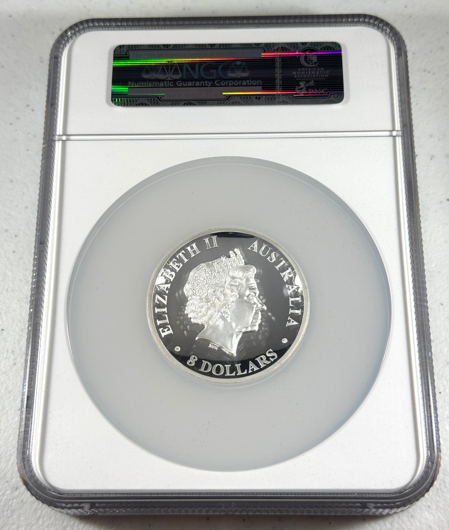 2015-P Australia Proof Koala High Relief 5 oz Silver NGC PF70 UC 1 of First 800 Struck