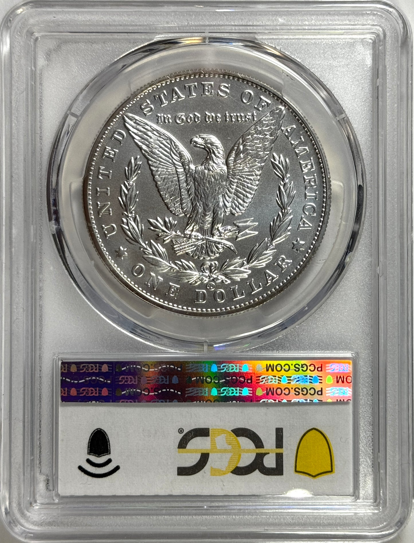 2021-CC Morgan Silver Dollar MS70 PCGS First Strike - 100th Anniversary Label