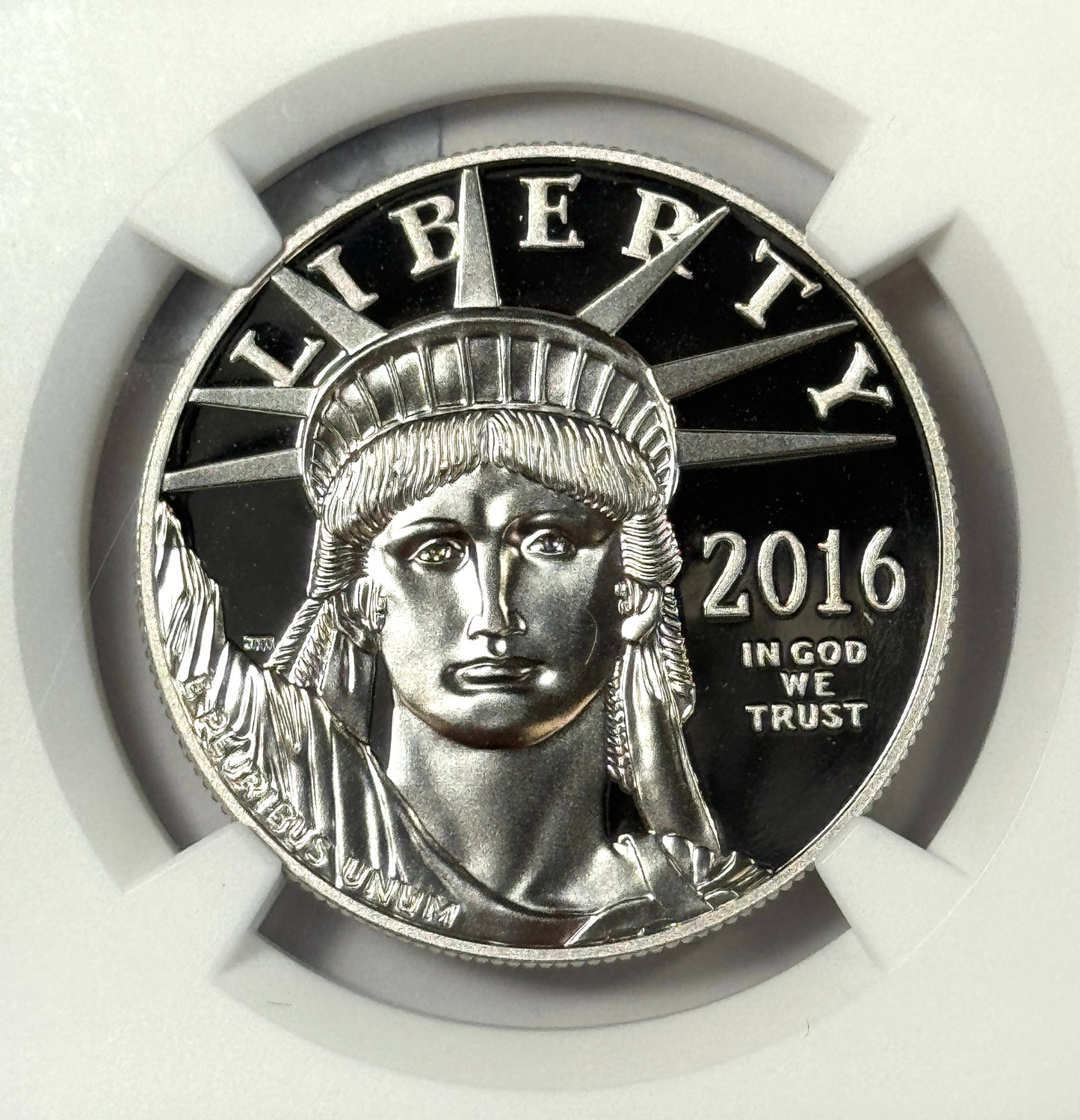 2016-W $100 Proof American Platinum Eagle 1 Oz PF70 UC NGC R. Jeppson Signature