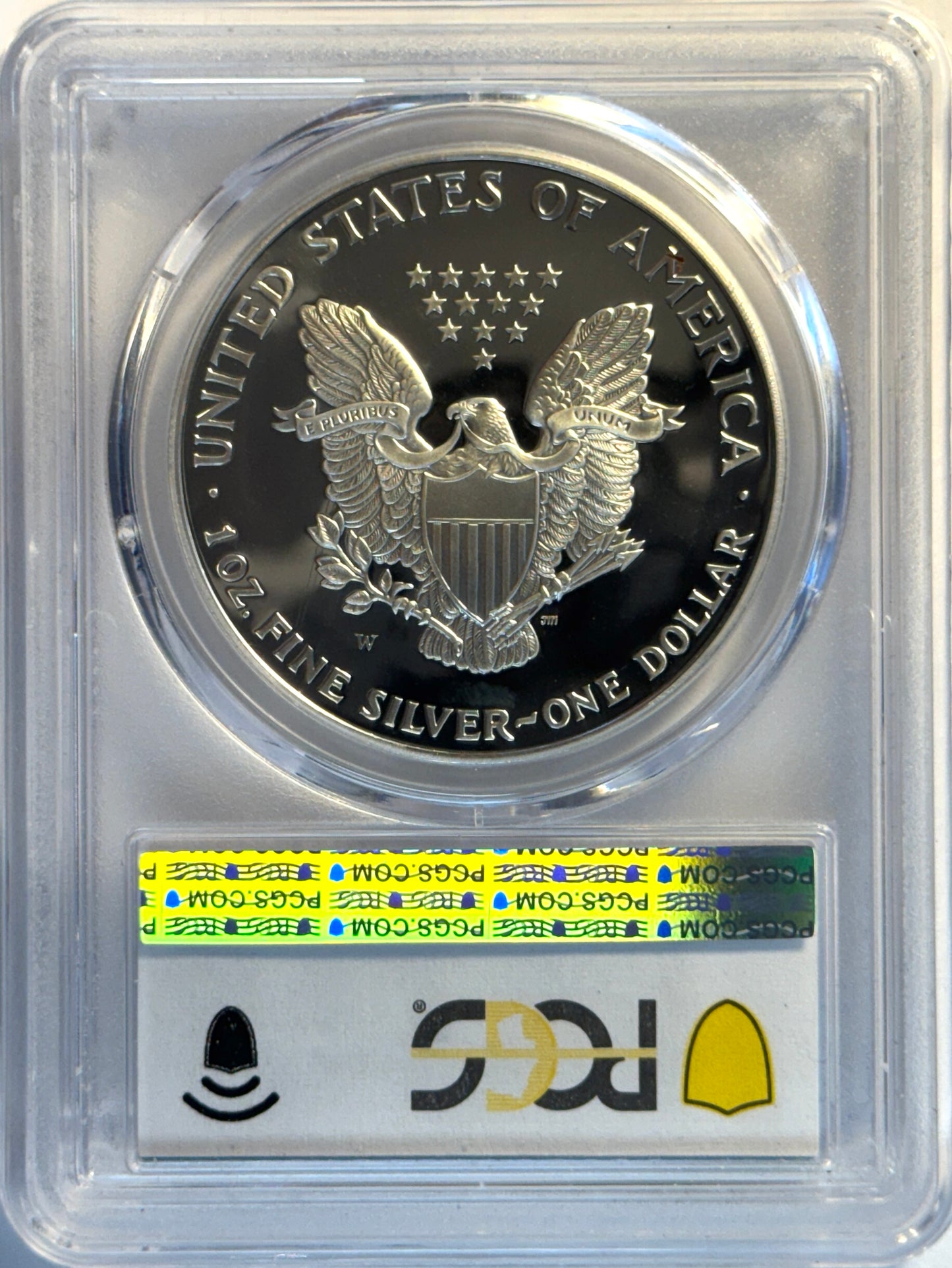 1995-W Proof Silver American Eagle - PCGS PR69 DCAM - Key Date!