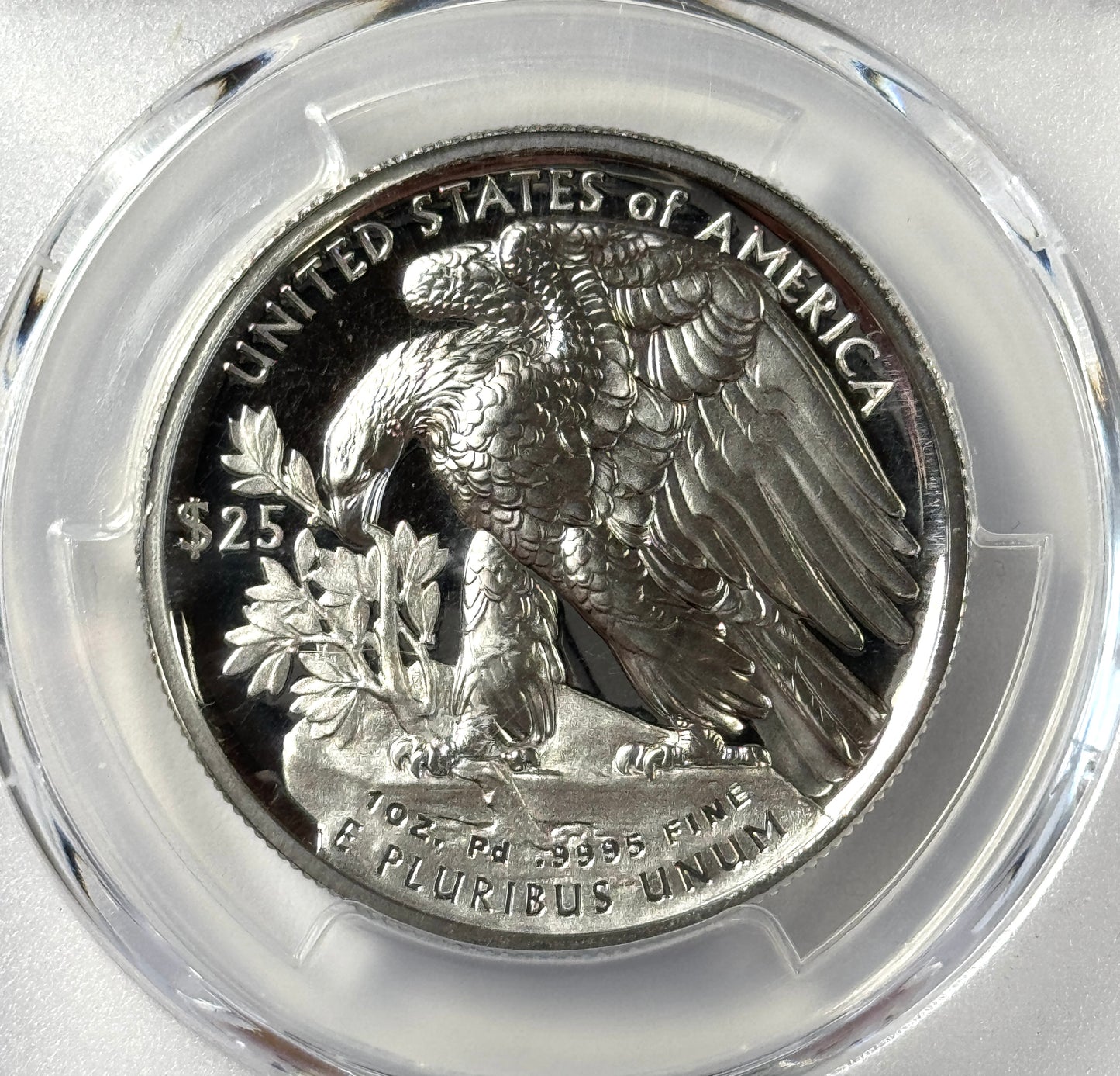 2018-W $25 Proof Palladium American Eagle 1 oz PCGS PR70 DCAM