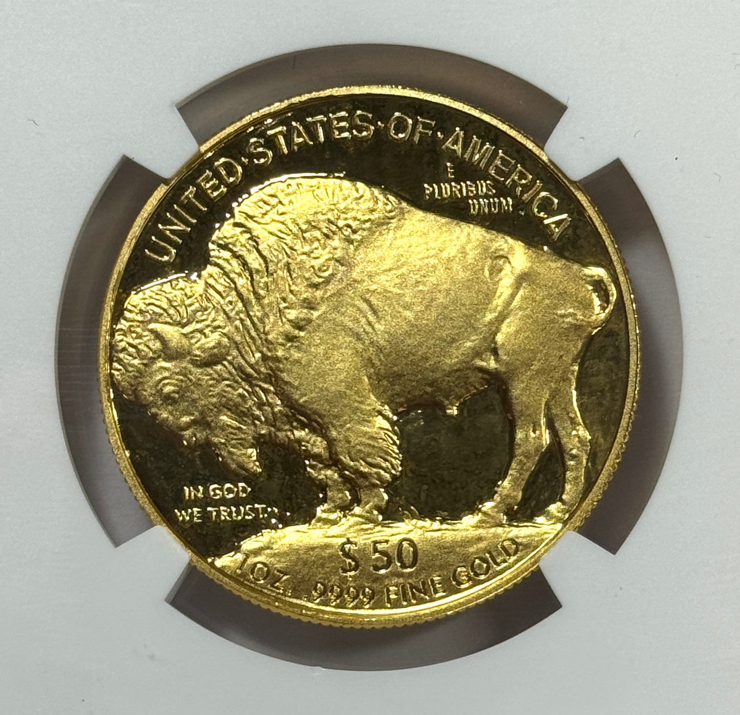 2006-W $50 Proof American Gold Buffalo 1 oz Gold Coin PF70UC NGC - Castle