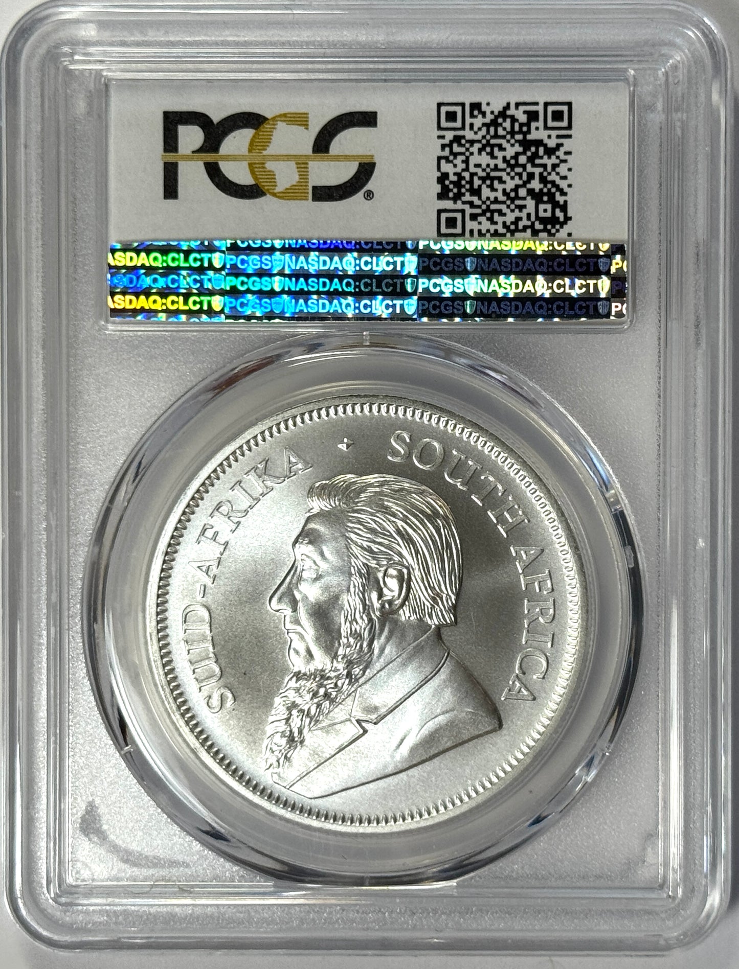 2018 South Africa Silver Krugerrand Coin - PCGS MS70 - First Day of Issue!