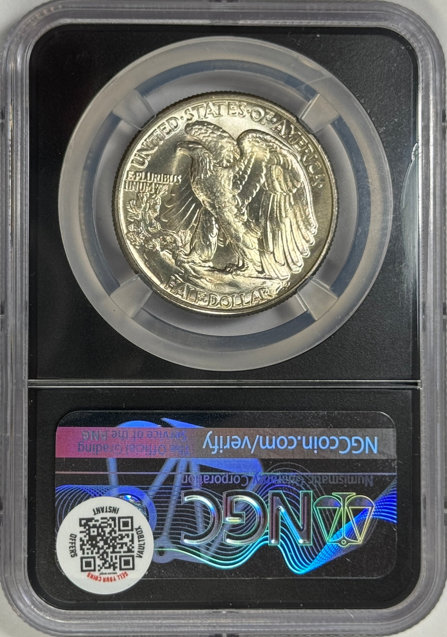 1941-P Walking Liberty Half Silver Dollar MS66 NGC - VaultBox Series 3