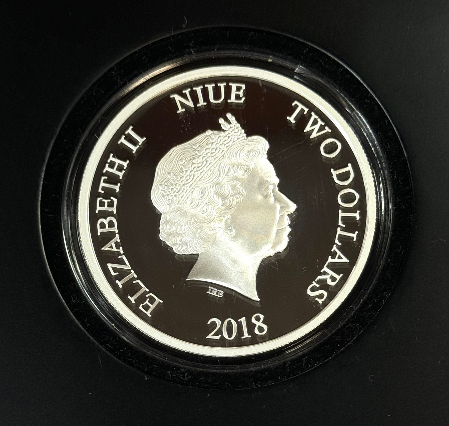 2018 Niue $2 Solo a Star Wars Story 1 oz Proof Colorized Silver Coin in OGP