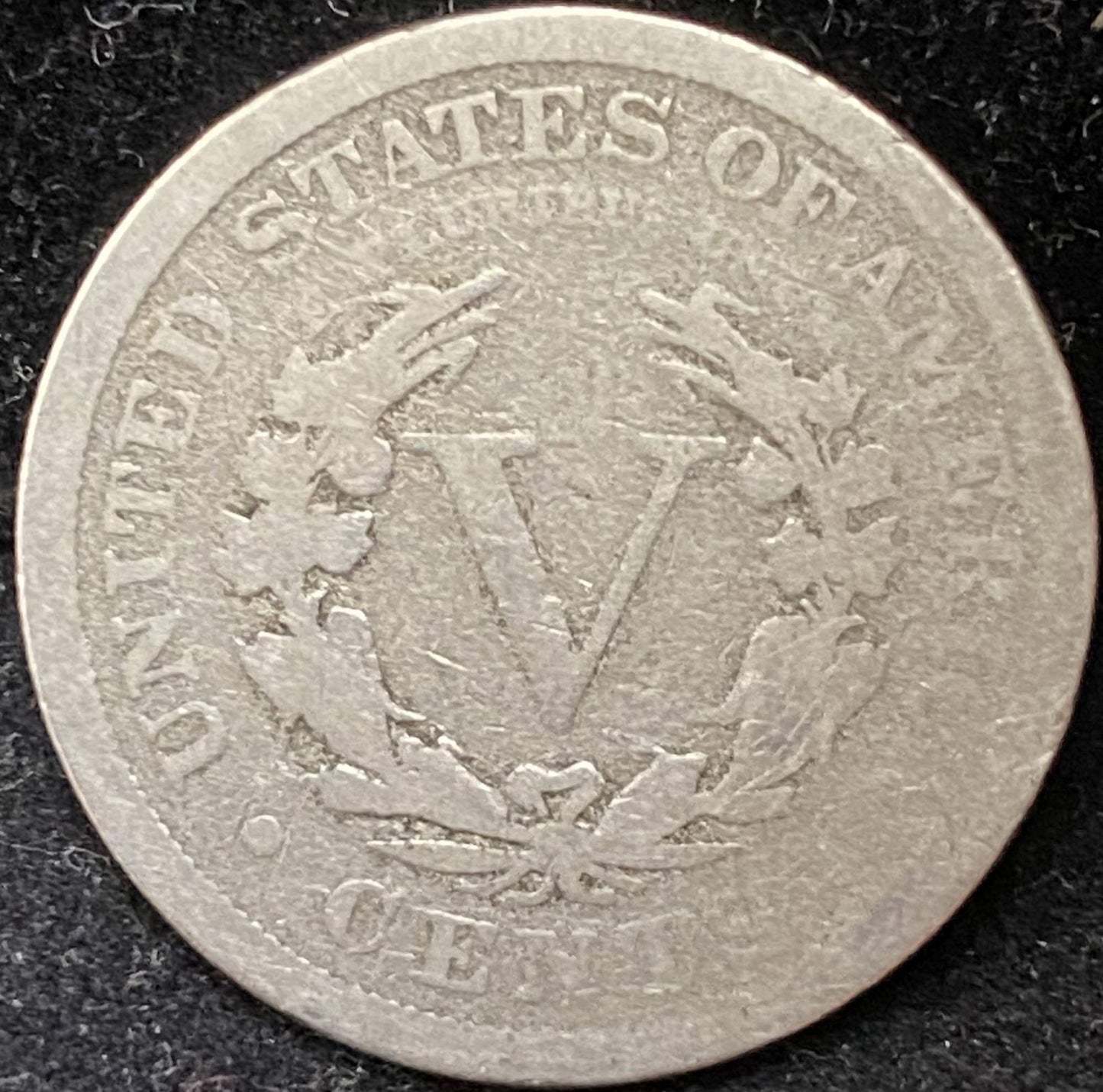 1886 Liberty "V" Nickel