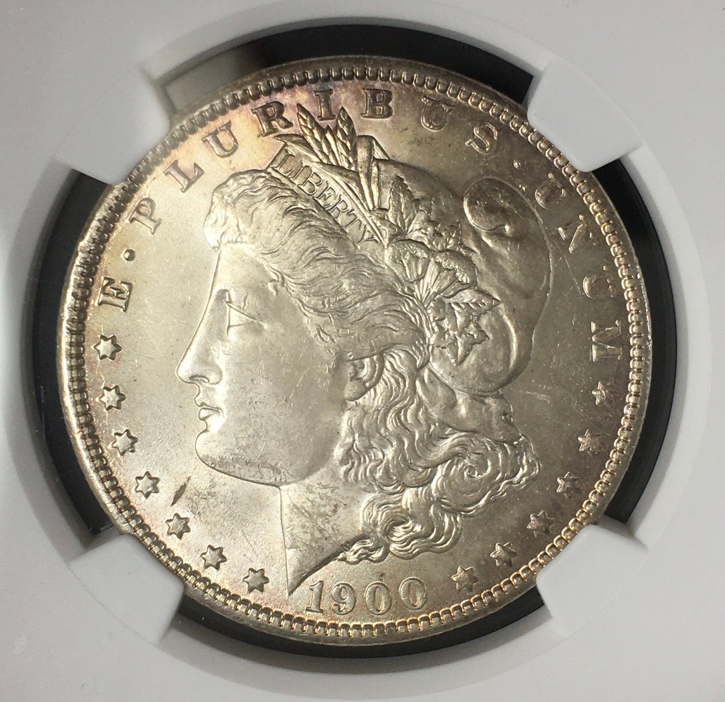 1900-O/CC Morgan Silver Dollar Top-100 Varieties - NGC UNC - Details Obv. Cleaned