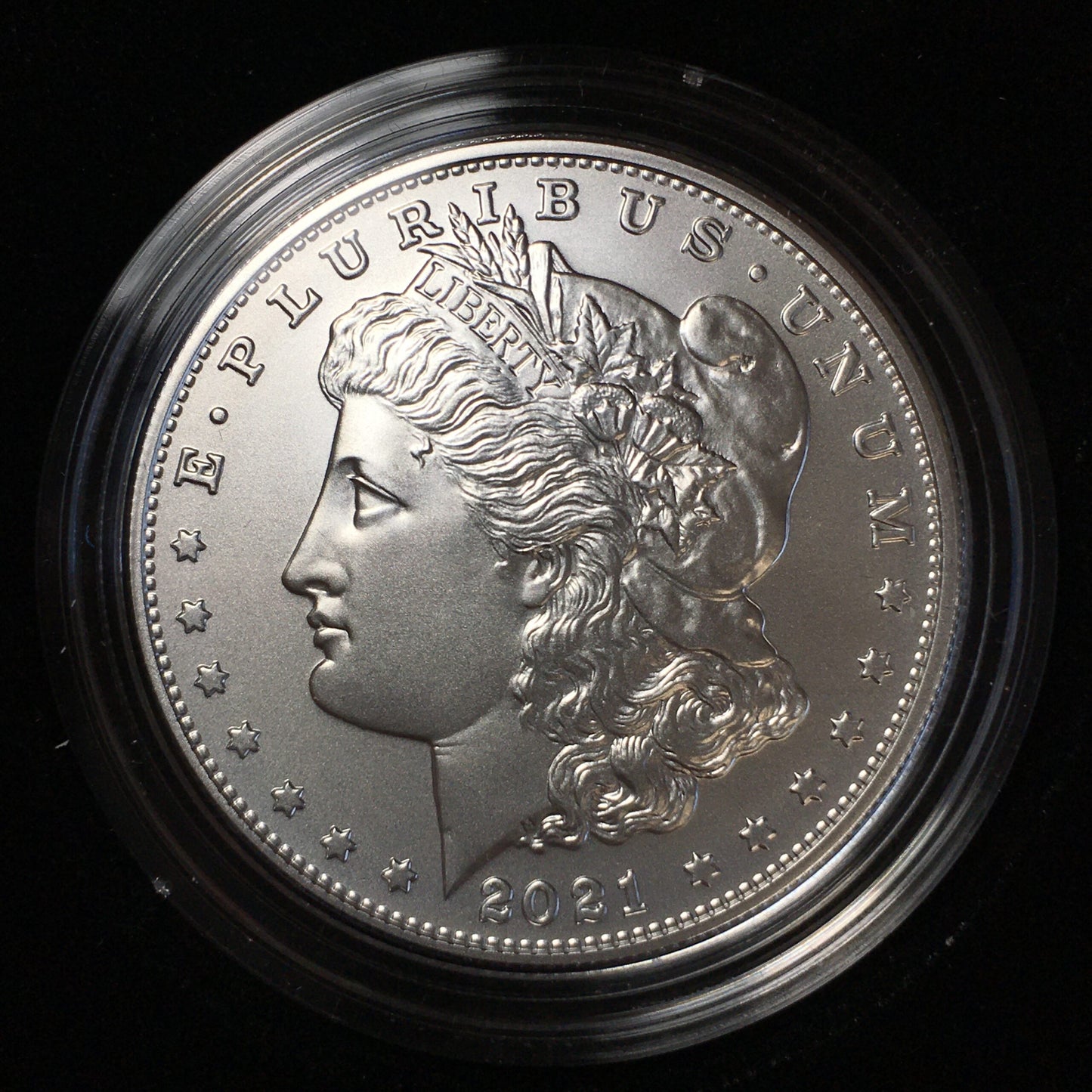 2021-S Morgan Silver Dollar, San Francisco Mint in US Mint OGP with COA