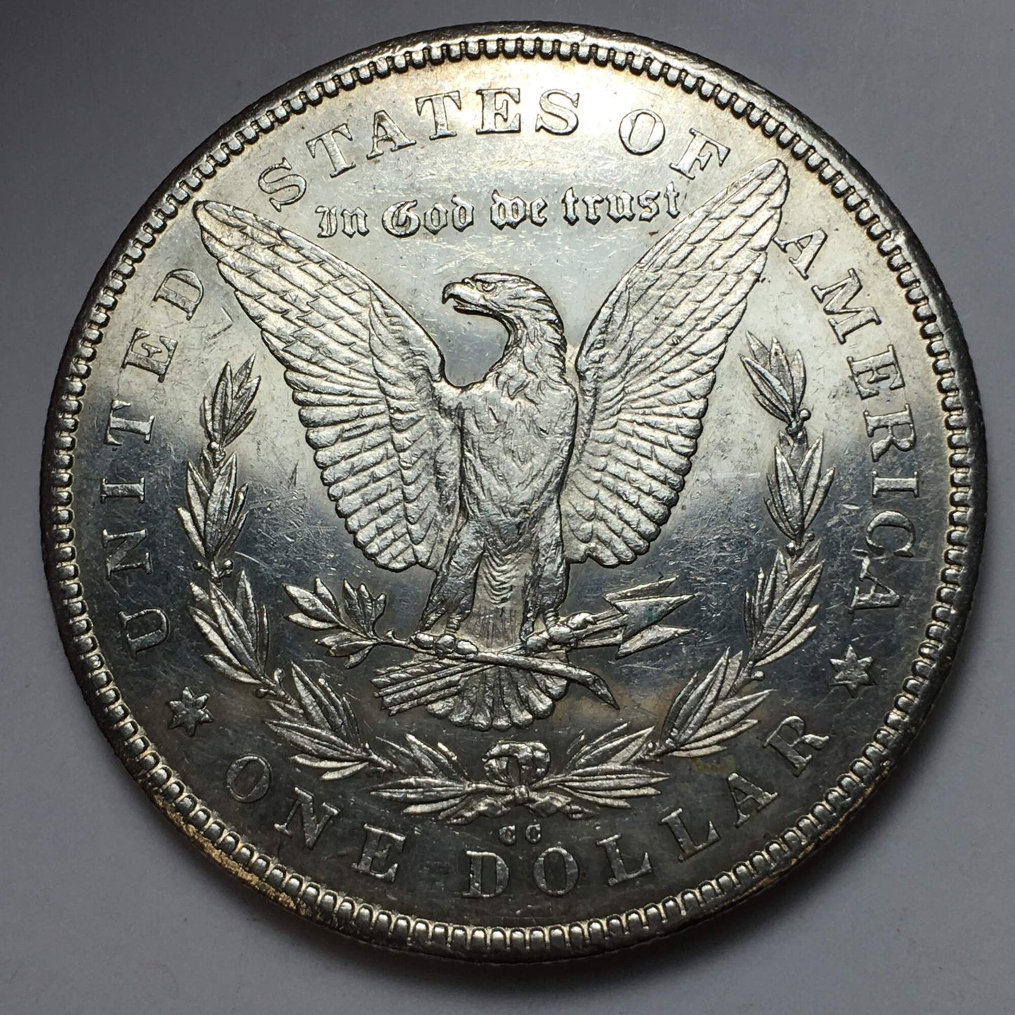 1878-CC Morgan Silver Dollar - Key Date - Very Reflective Surfaces - Only 2,212,000