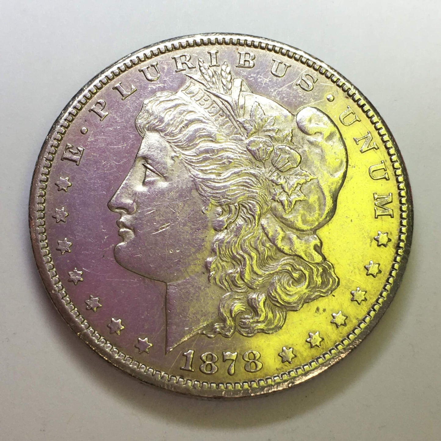 1878-CC Morgan Silver Dollar - Key Date - Very Reflective Surfaces - Only 2,212,000