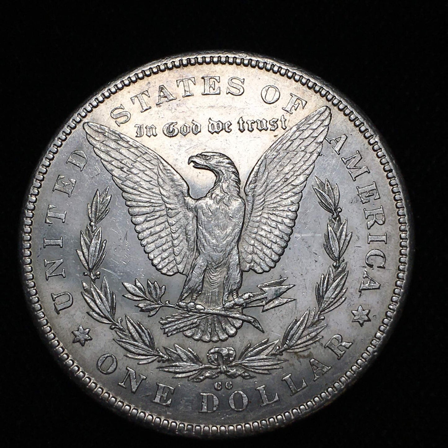 1878-CC Morgan Silver Dollar - Key Date - Very Reflective Surfaces - Only 2,212,000