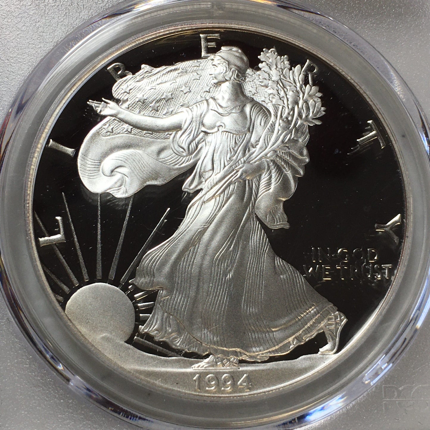 1994-P Proof Silver Eagle - PCGS PR69 DCAM - Cameron Reagan Signed Legacy Series
