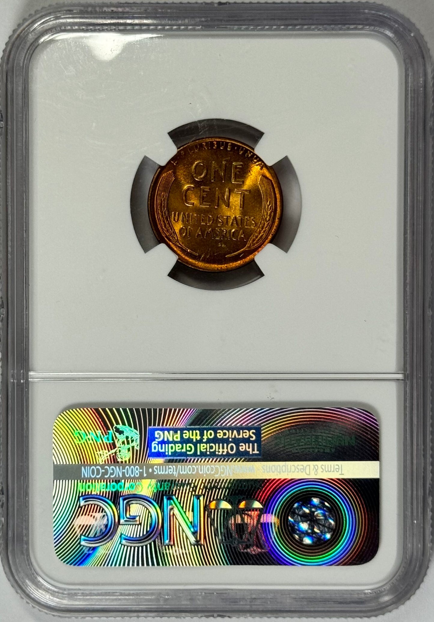 1948 Lincoln Wheat Cent NGC MS66 RD - BU