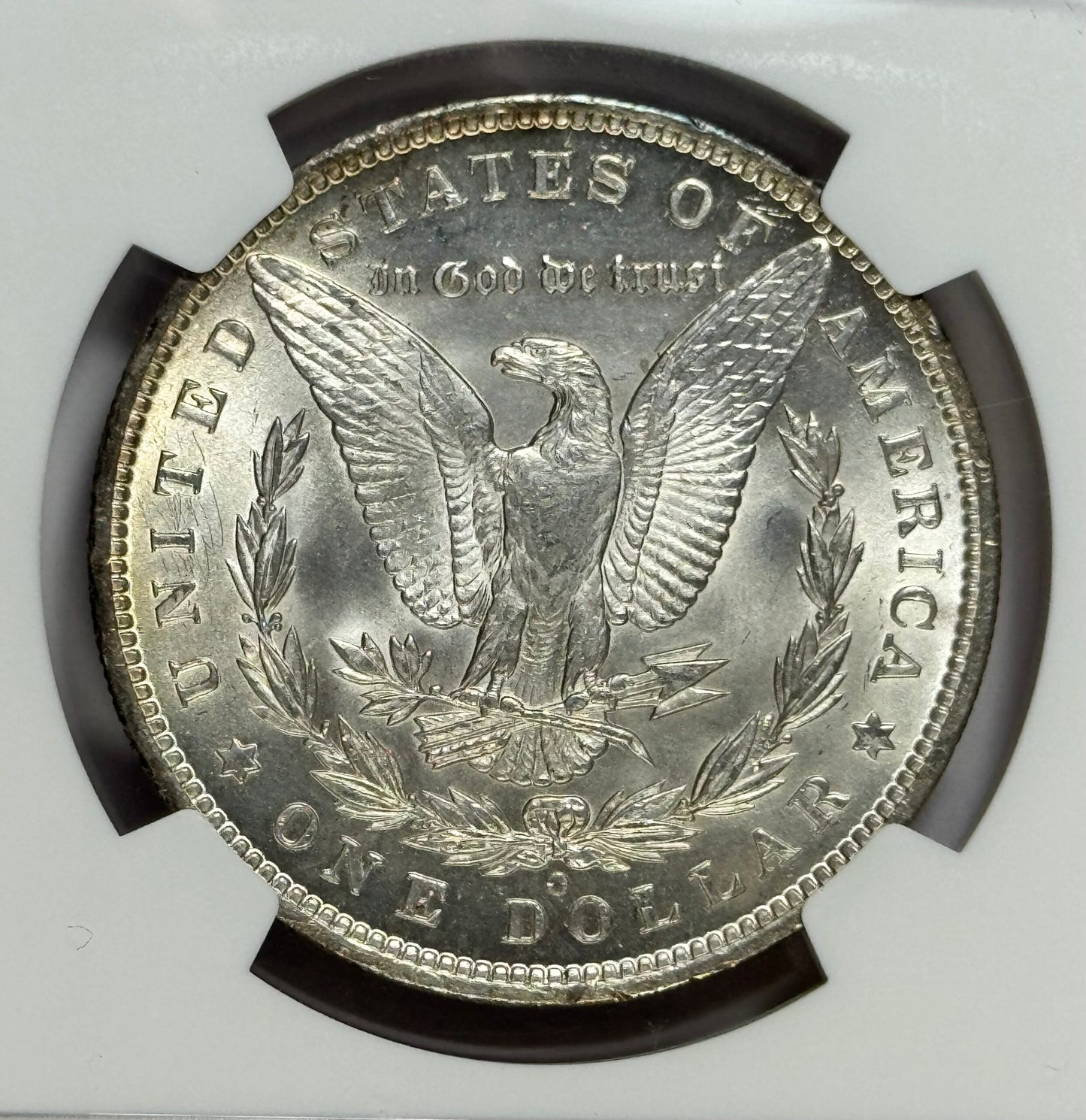 1890-O Morgan Silver Dollar MS62 NGC - Lustrous Coin