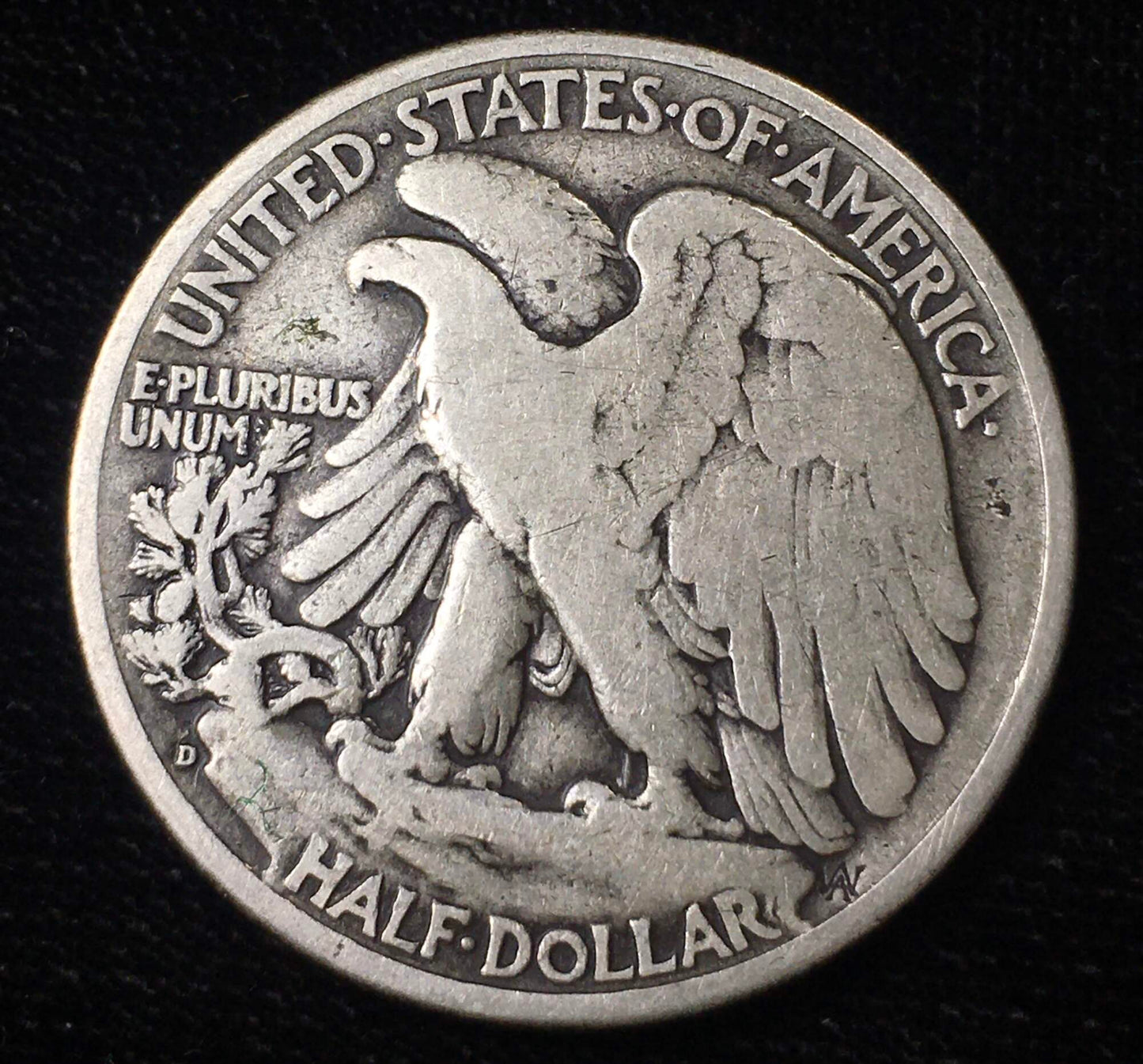 1938-D Walking Liberty Half Dollar