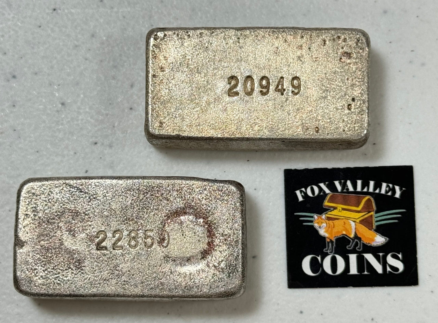 Vintage 3rd Series Silvertowne Old Poured 5 Oz Silver