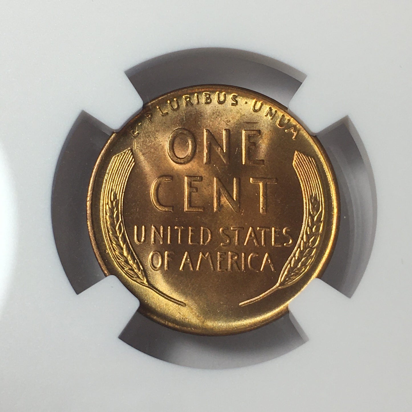 1951-D Lincoln Wheat Cent MS67 RD NGC