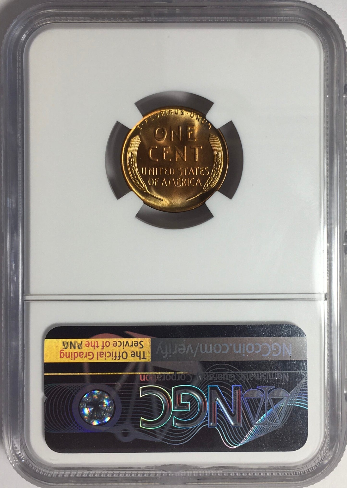 1951-D Lincoln Wheat Cent MS67 RD NGC