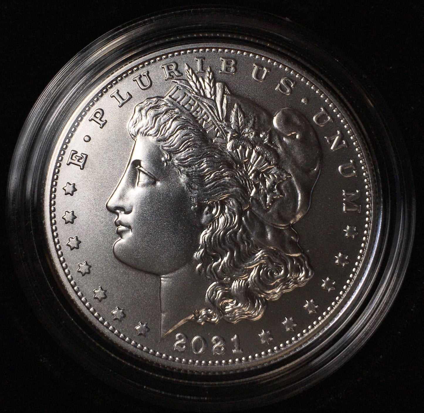 2021-D Morgan Silver Dollar, Denver Mint in US Mint OGP with COA