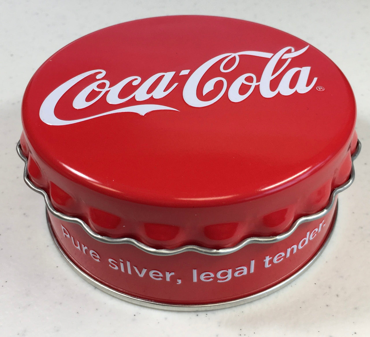 2018 Fiji Coca-Cola Bottle Cap - 6 Grams .999 Silver Round in Tin Box with COA
