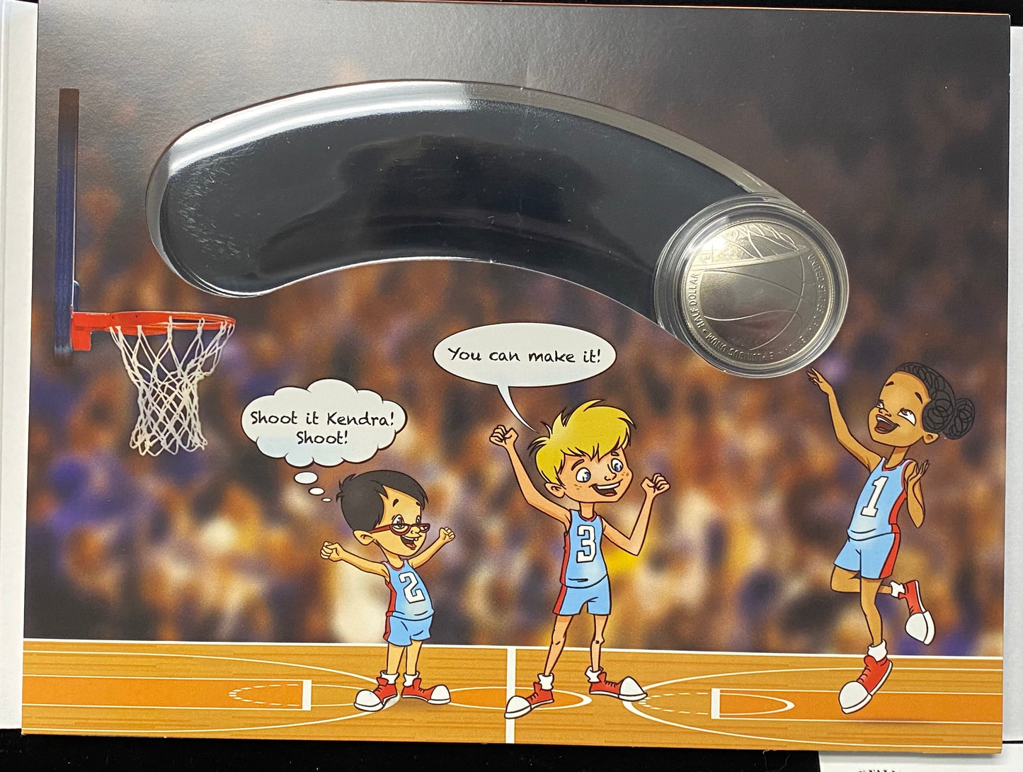 2020-S Basketball Hall of Fame Clad Commemorative Half Dollar Kids Set