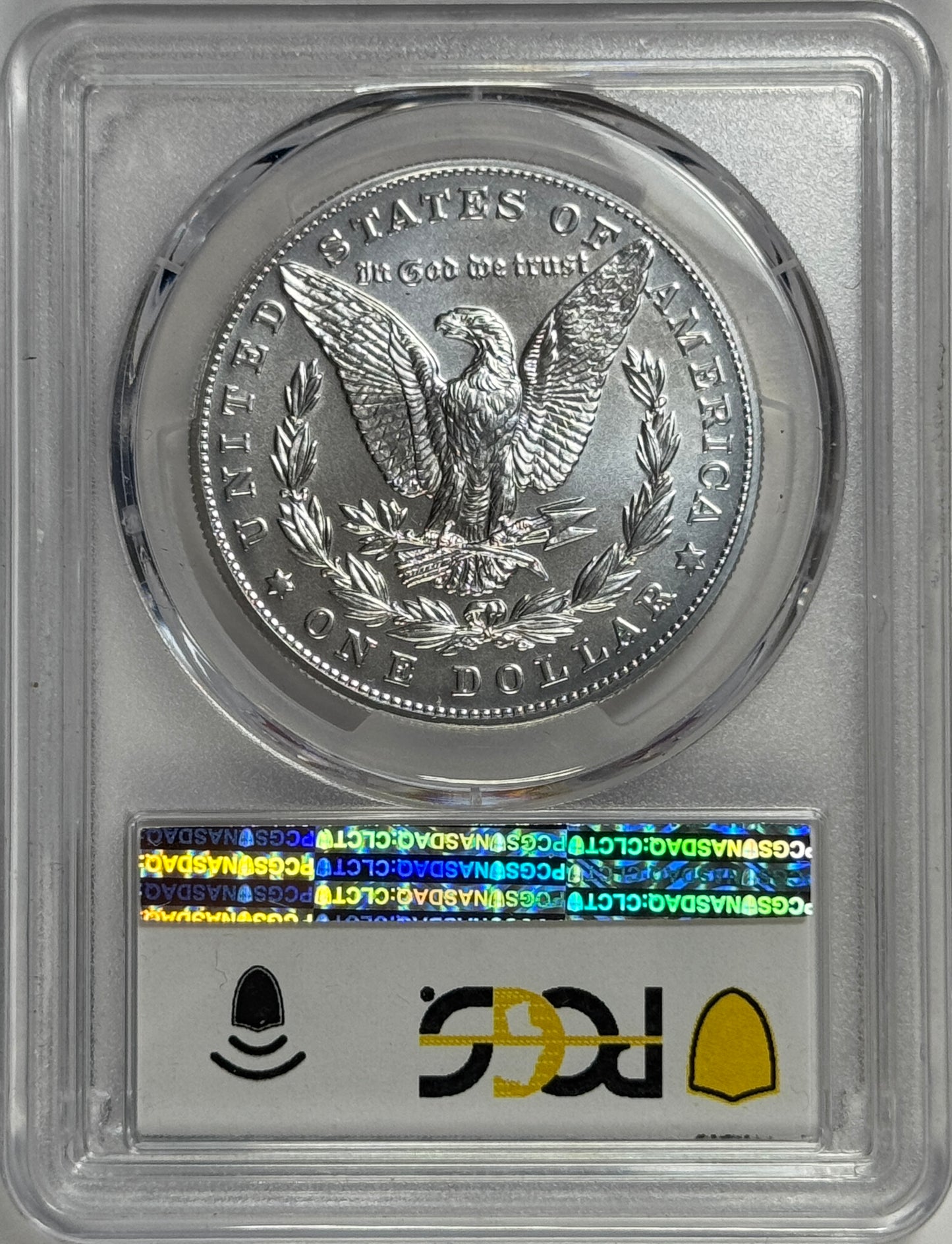 2021-P Morgan Silver Dollar MS70 PCGS First Strike - 100th Anniversary Label