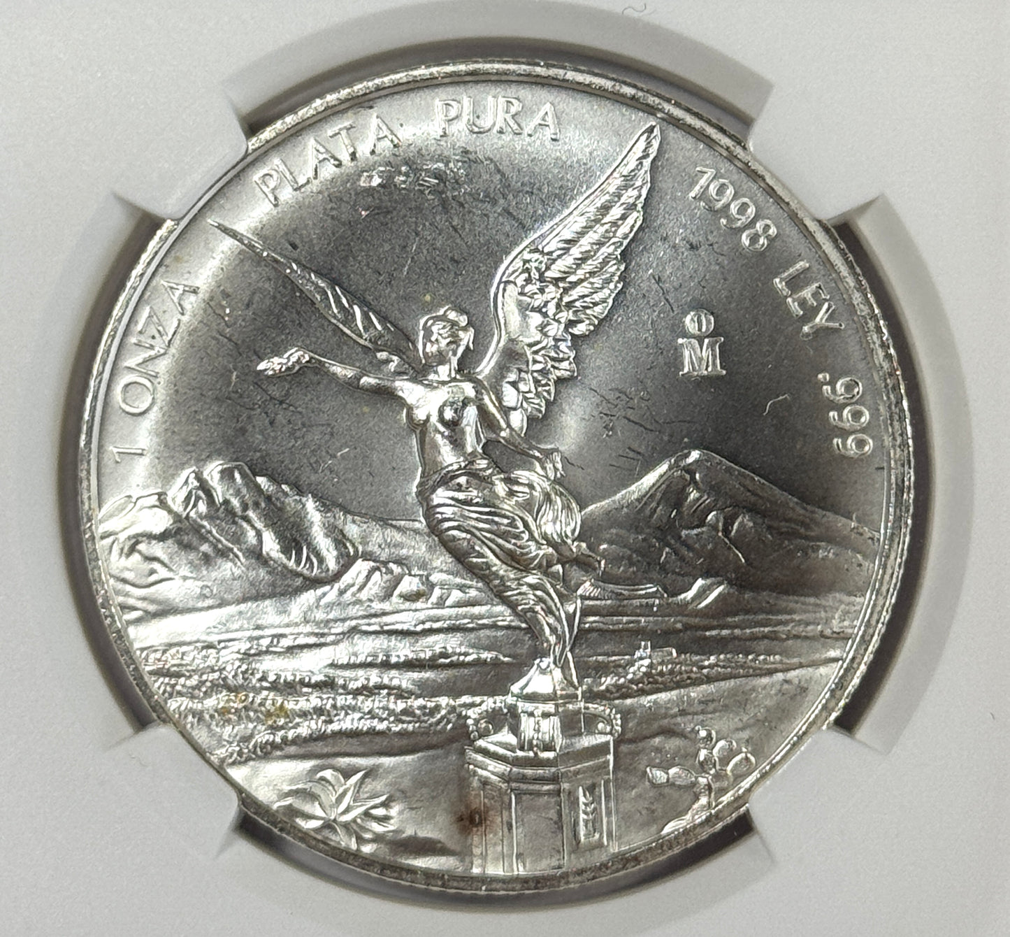 1998 & 1999 Mexico Silver Libertad MS65 NGC - Key Dates!