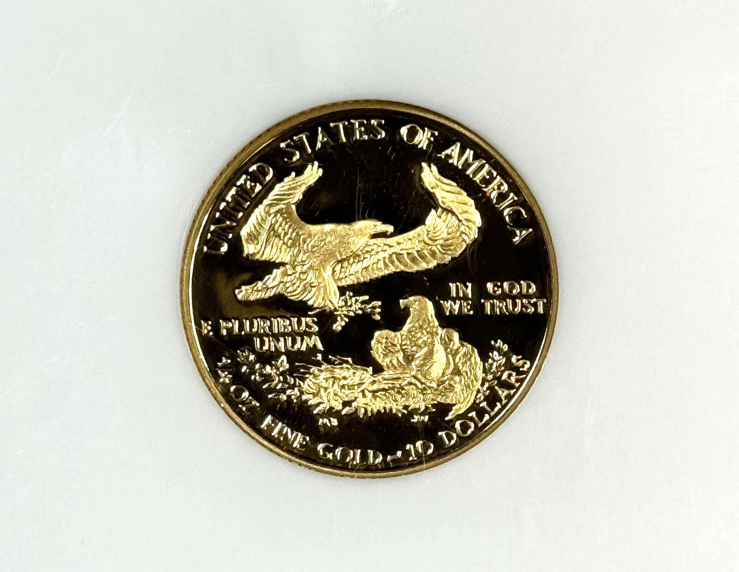 1988-P $10 Proof Gold American Eagle - 1/4 Oz Gold - NGC PF70 Ultra-Cameo
