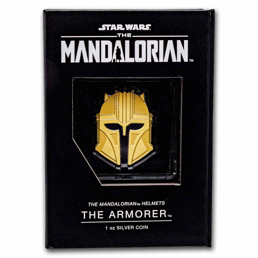 2023 Niue $2 Star Wars Mandalorian Helmets: The Armorer in OGP - New