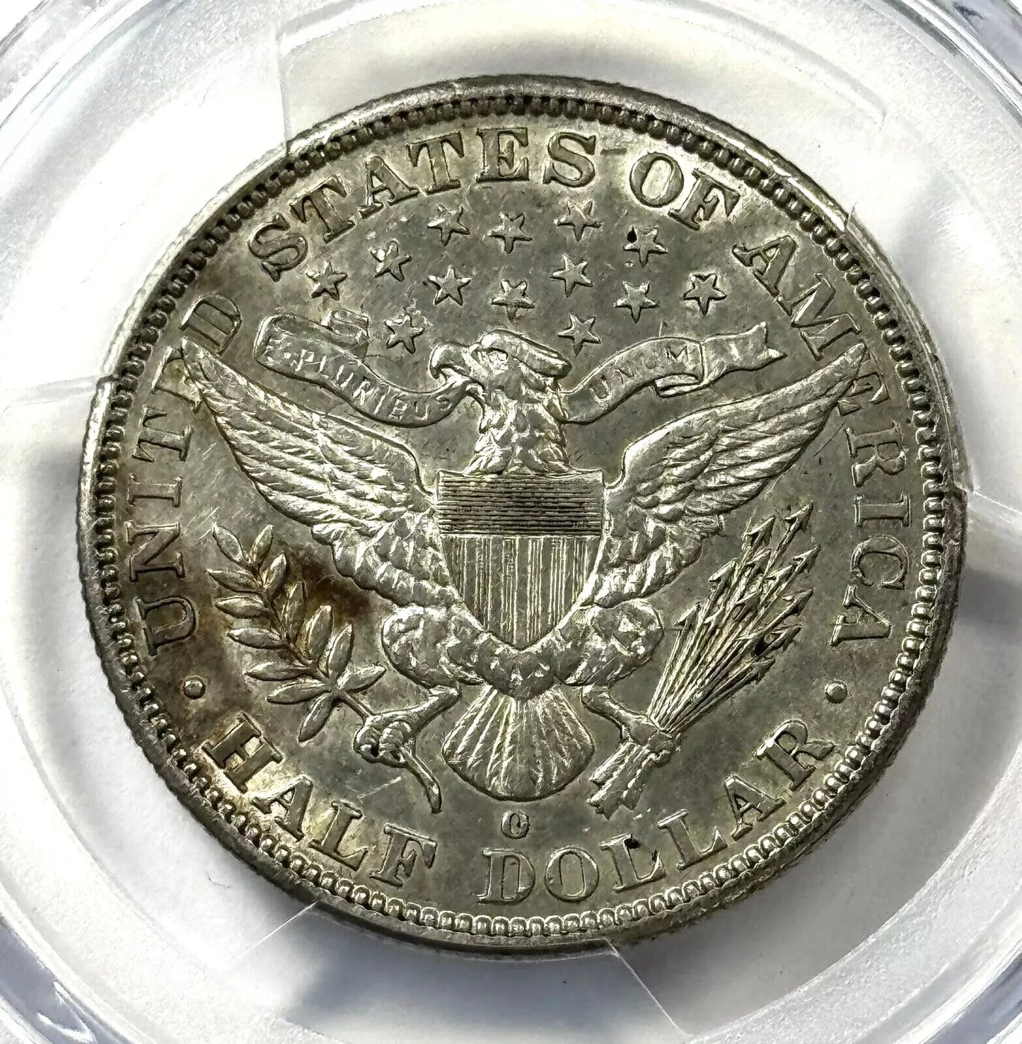 1894-O Barber Silver Half Dollar - AU Details - Cleaned - PCGS Certified