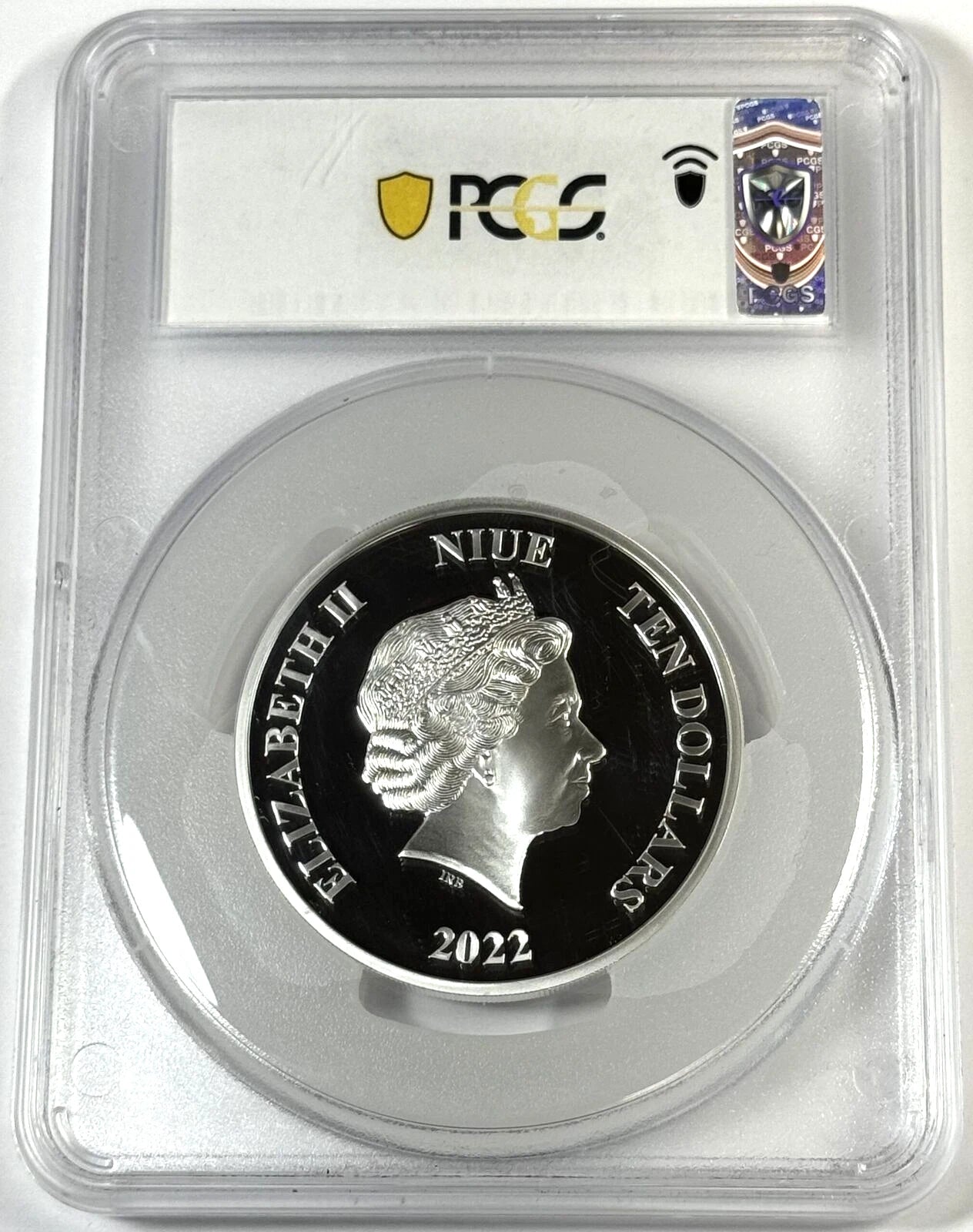 2022 Niue Star Wars Scarif Battle Scene - 3 Oz Silver Colorized - PR70DCAM PCGS