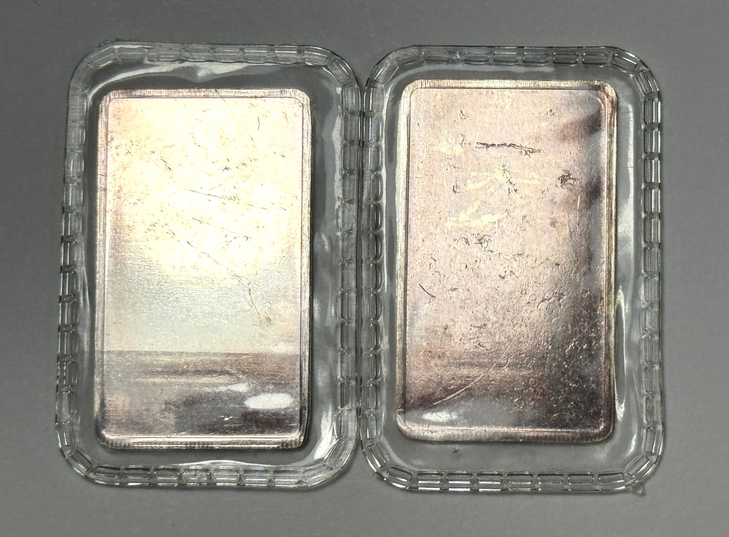 Rare Johnson Matthey 1715 Shipwreck's Recovered Consecutive 5g Silver Bars Sealed