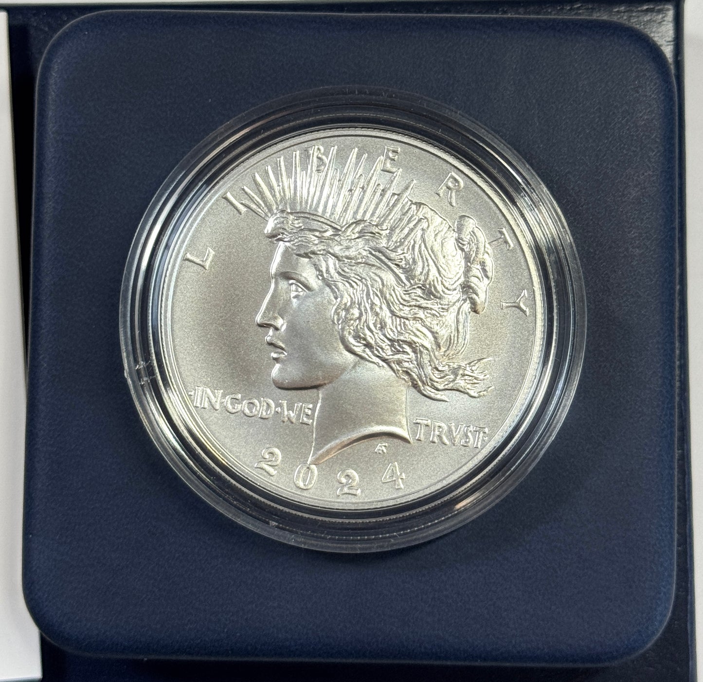 2024-P Peace Silver Dollar, Philadelphia Mint - U.S. Mint OGP - New