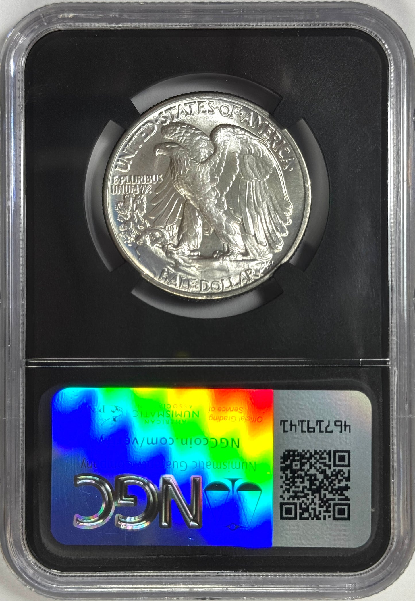 1943-P Walking Liberty Half Silver Dollar MS66 NGC - VaultBox Series 5