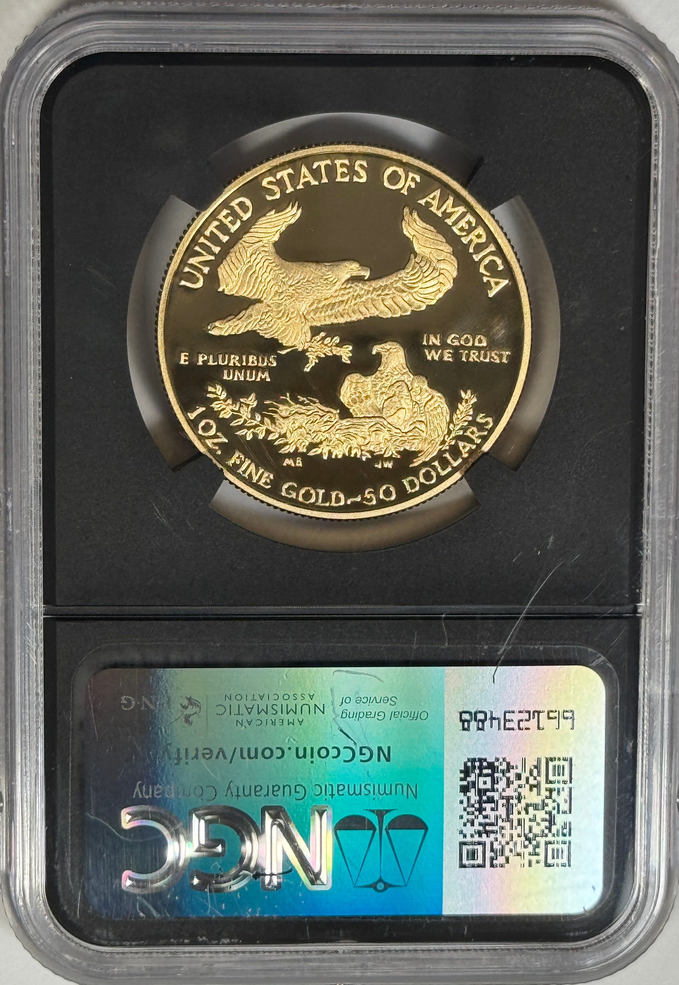 2021-W $50 T-1 Proof American Gold Eagle 1 oz Gold Coin