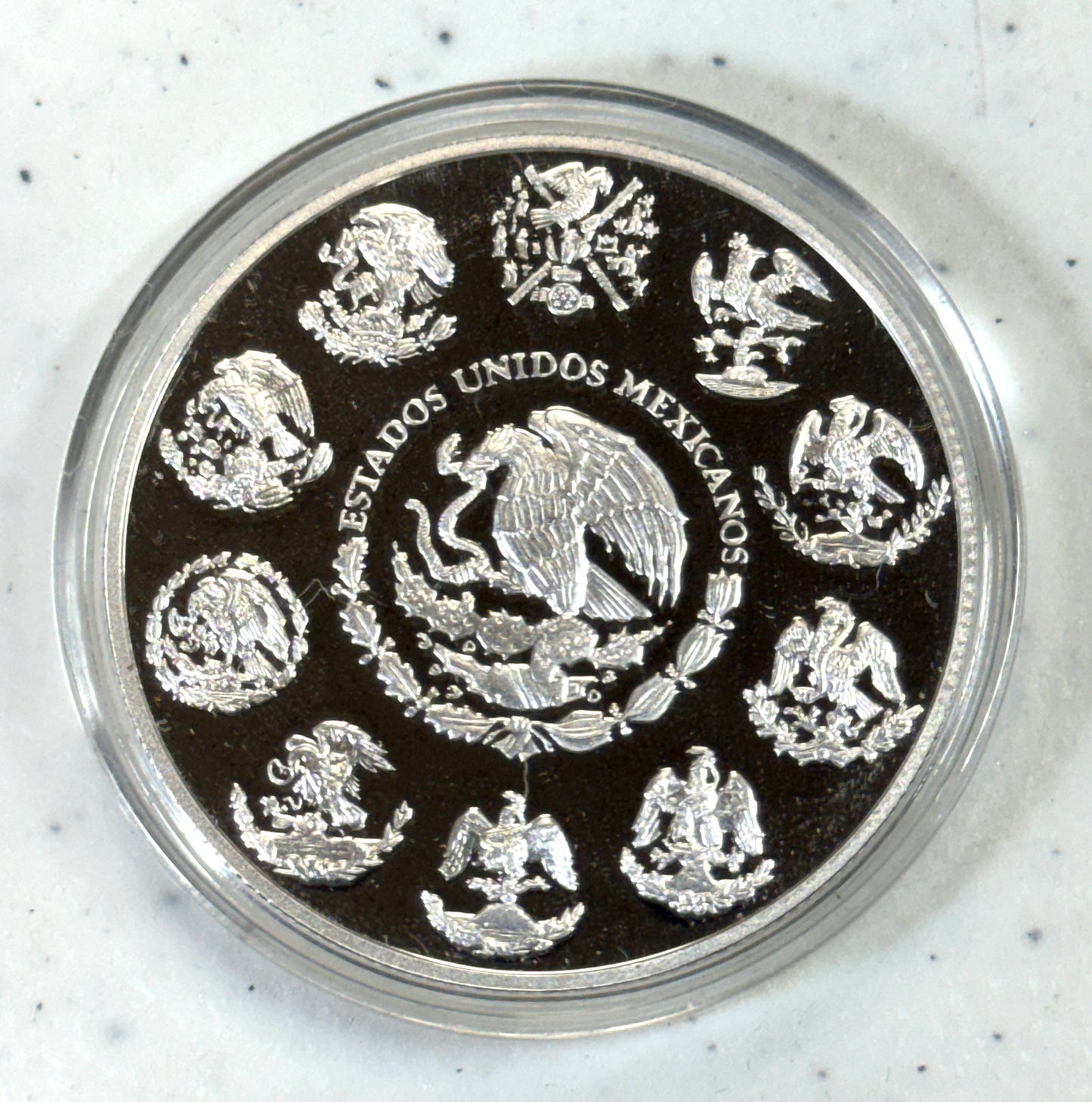 2020 Mexico Proof Silver Libertad 1 oz Silver Coin set of 2