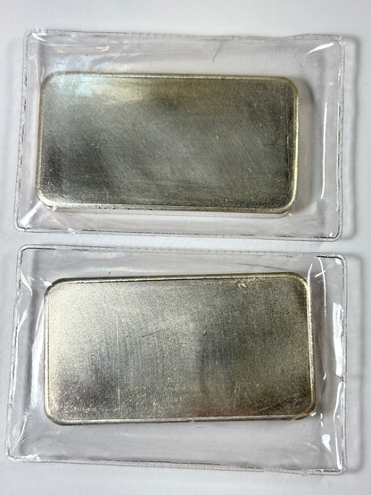 1984 Vintage 2nd Series Engelhard 10 oz Consecutive Silver Bars - Sealed!