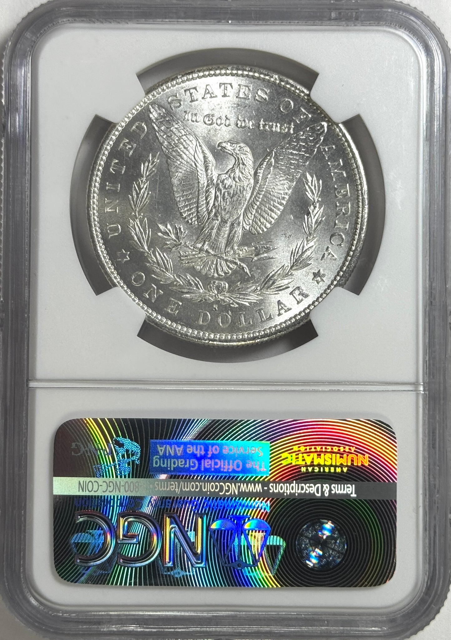 1879-S Morgan Silver Dollar MS65+ NGC - Very Lustrous Coin