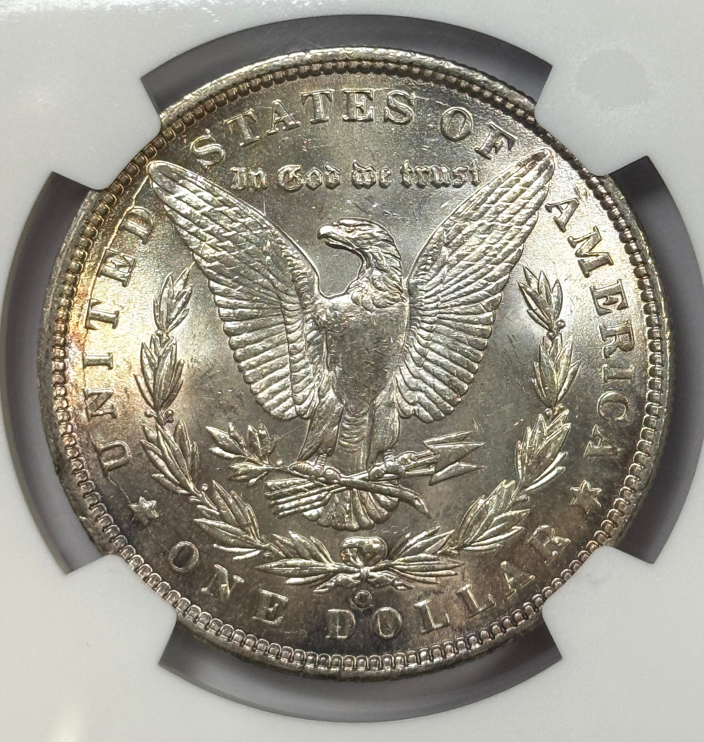1900-O/CC Morgan Silver Dollar - NGC UNC Details Obv. Cleaned