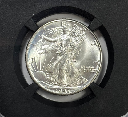 1943-P Walking Liberty Half Silver Dollar MS66 NGC - VaultBox Series 5