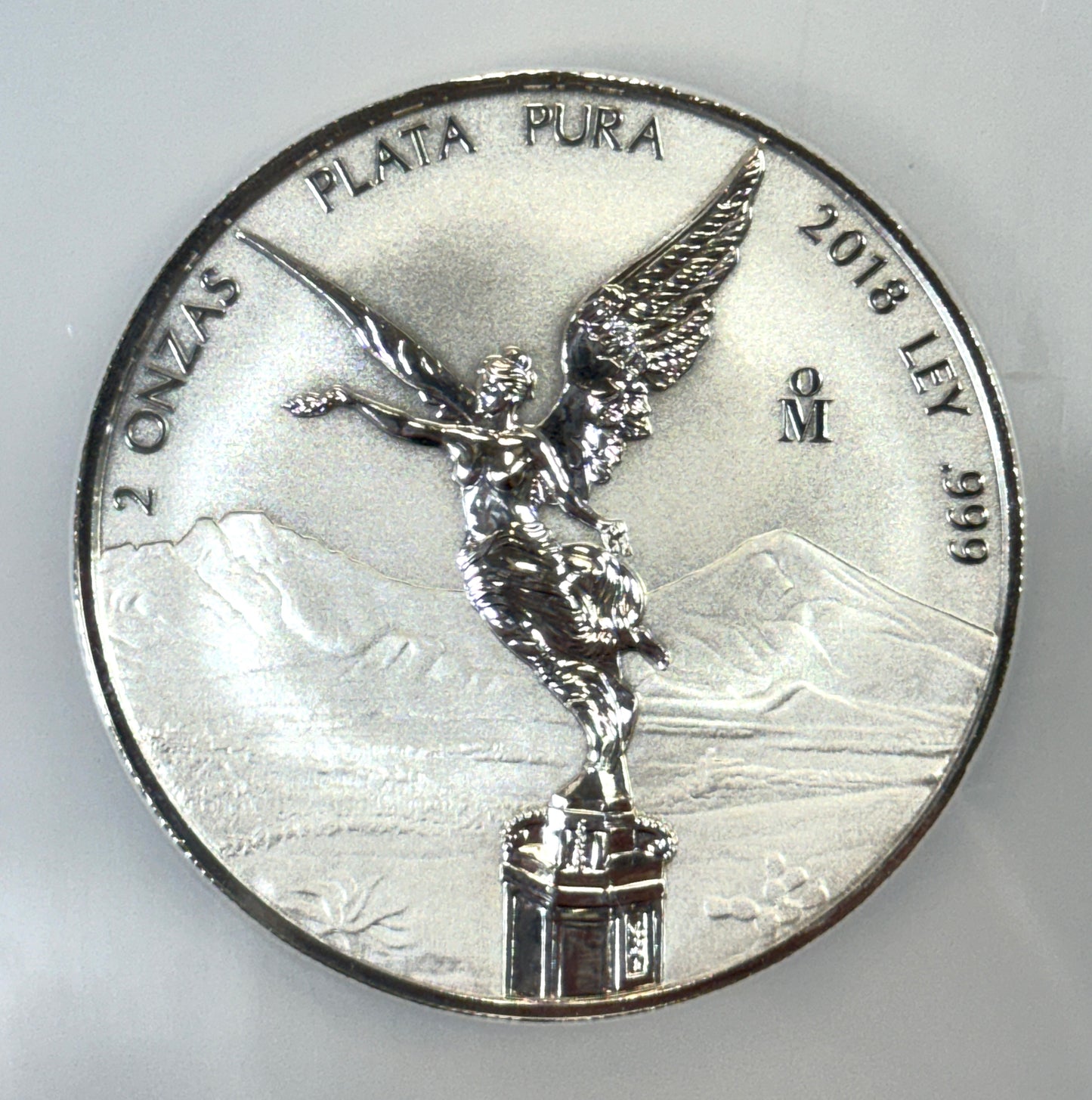 2018 Mexico Reverse Proof Silver Libertad 2 oz Silver Coin - Reverse PF70 NGC