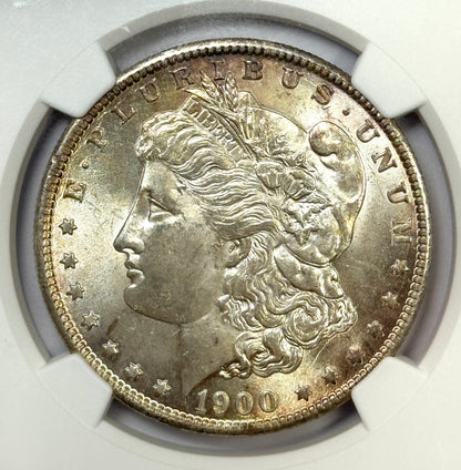 1900-O/CC Morgan Silver Dollar - NGC UNC Details Obv. Cleaned