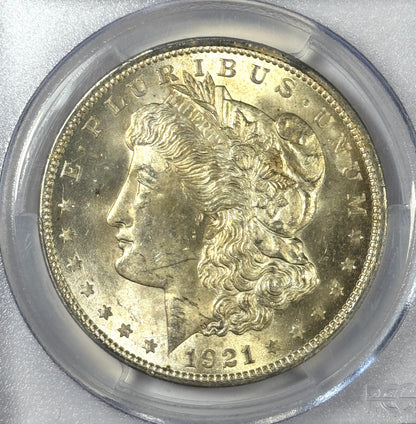 1921-P Morgan Silver Dollar PCGS MS64