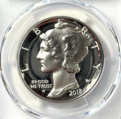 2018-W $25 Proof Palladium American Eagle 1 oz PCGS PR70 DCAM