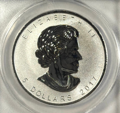 2017 Canada 150th Anniv. Reverse Proof Silver Maple Leaf RP70 DCAM FDOI ANACS